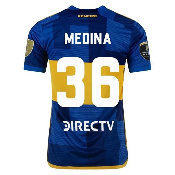 23-24 Boca Juniors Copa Libertadores Final Jersey CRISTIAN MEDINA #36
