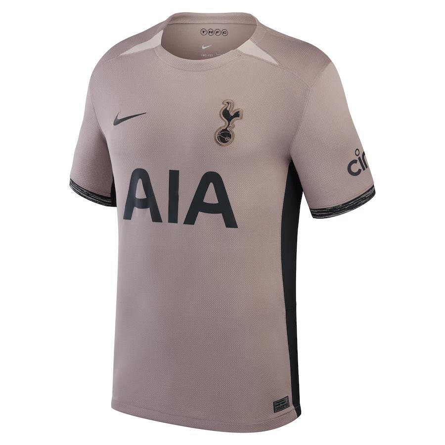 Tottenham Hotspur Third Soccer Tan Jersey 2023-2024 Tottenham Hotspur Third Soccer Tan Jersey 2023-2024