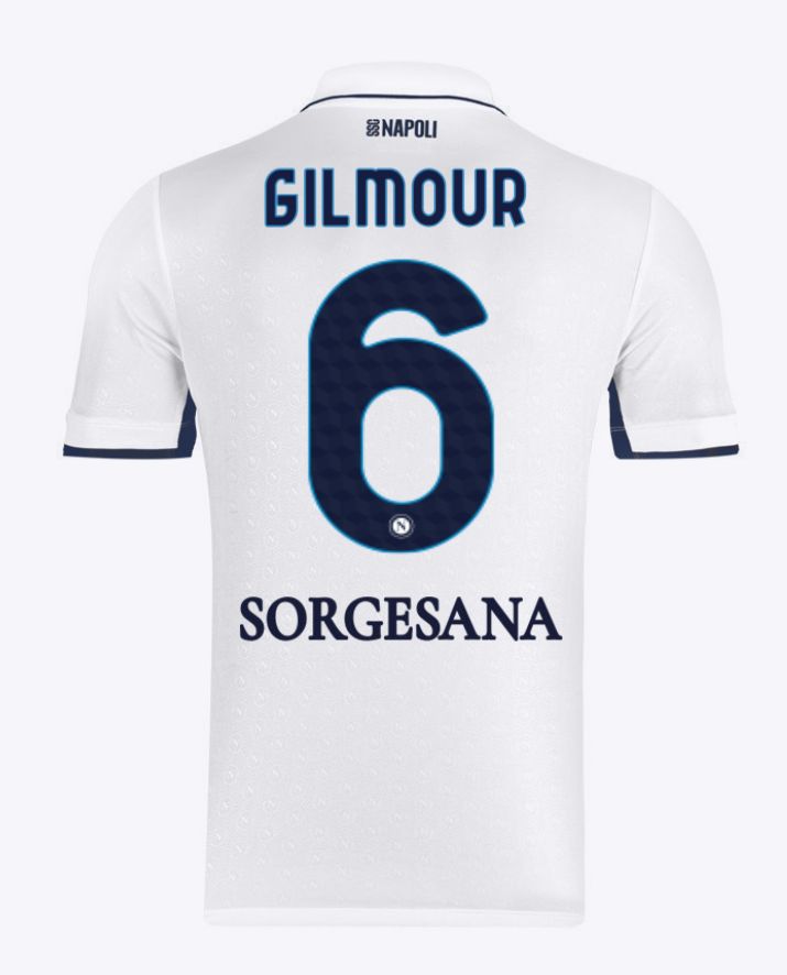 24-25 Napoli Away 6 Gilmour Jersey 24-25 Napoli Away 6 Gilmour Jersey