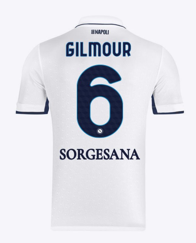 24-25 Napoli Away 6 Gilmour Jersey