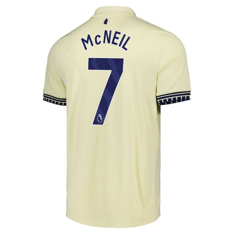 25-26 Everton Away MCNEIL 7 Jersey 25-26 Everton Away MCNEIL 7 Jersey