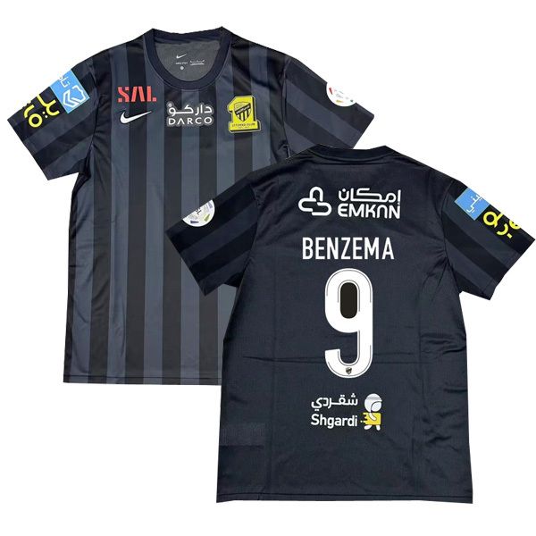 2023 Al Ittihad Away Jersey Benzema 9 2023 Al Ittihad Away Jersey Benzema 9