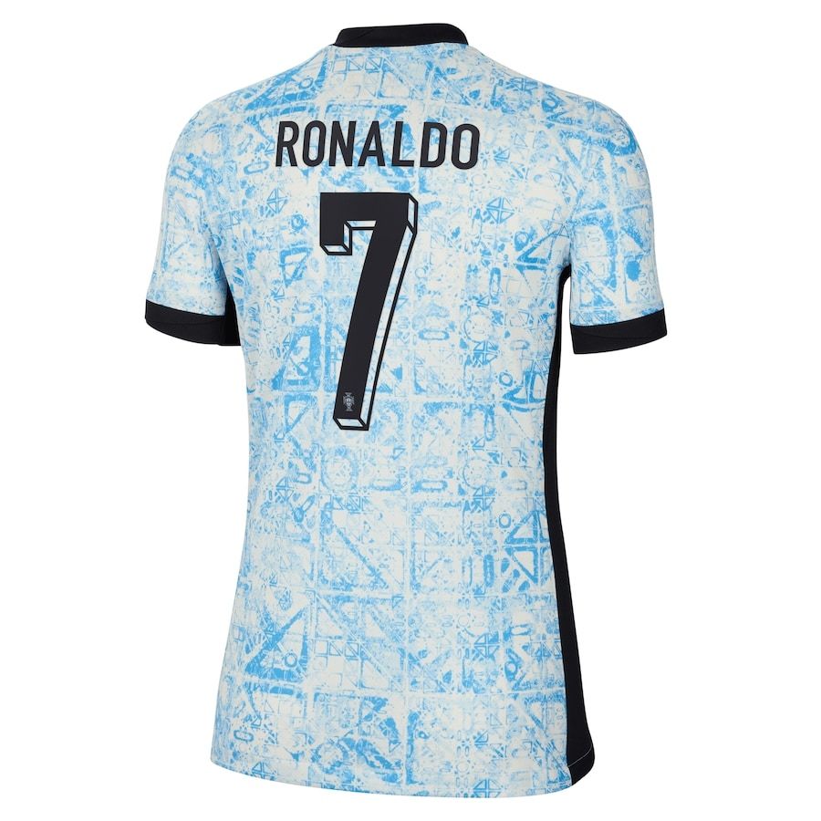 Portugal Away Cristiano Ronaldo #7 Women Jersey 2024