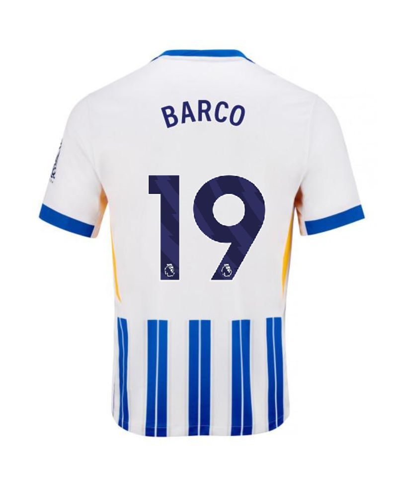 24-25 Brighton & Hove Albion BARCO 19 Home Jersey