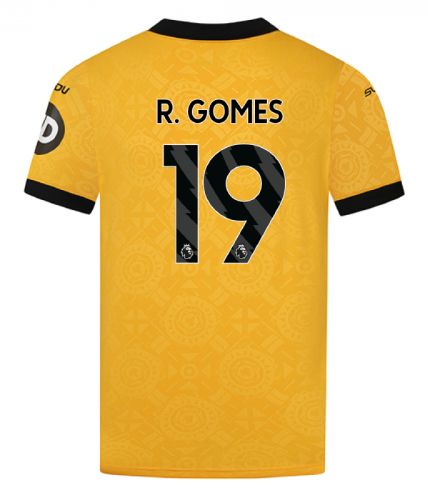 25-26 Wolves Home R. GOMES 19 Jersey 25-26 Wolves Home R. GOMES 19 Jersey