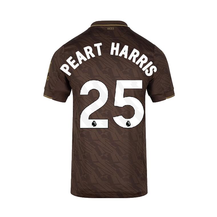 25-26 Brentford Away PEART HARRIS 25 Jersey