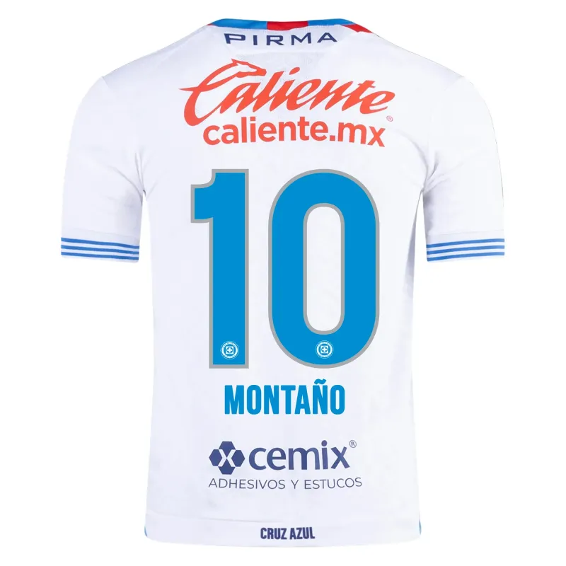 Cruz Azul Andres Montano 10 Away Jersey 2024/25