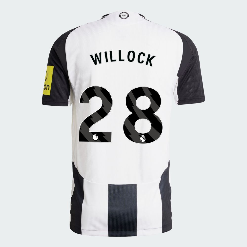 24-25 Newcastle United WILLOCK 28 Home Jersey (Player Version) 24-25 Newcastle United WILLOCK 28 Home Jersey (Player Version)