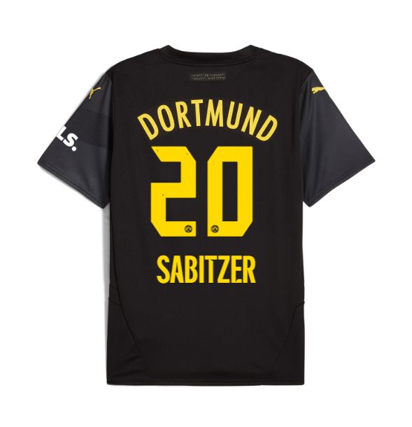 24-25 Borussia Dortmund Away Sabitzer 20 Jersey