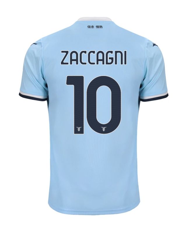 Lazio Home ZACCAGNI 10 Jersey 24-25