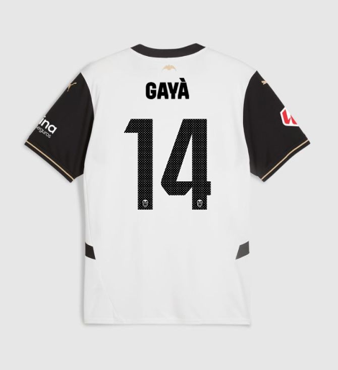 24-25 Valencia Home GAYÀ 14 Jersey