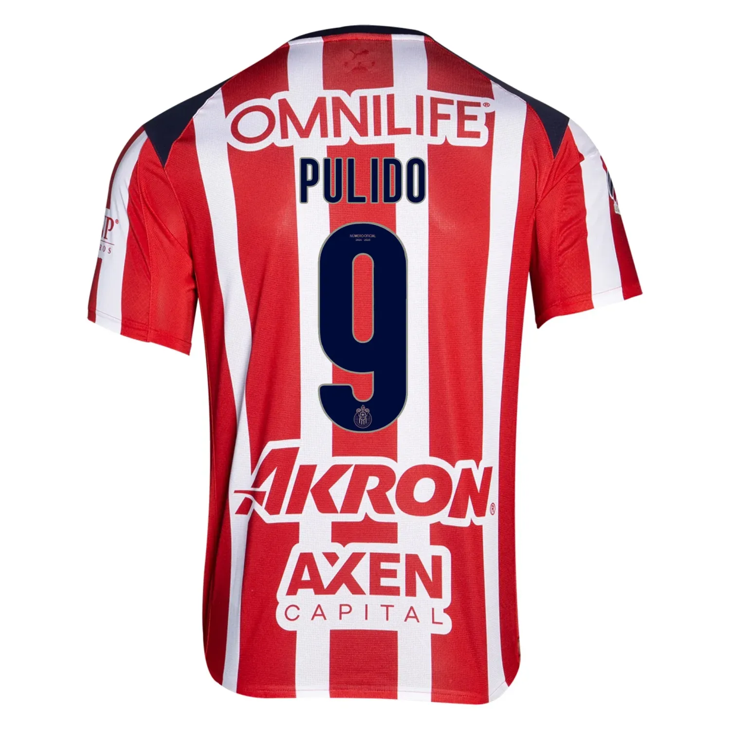 Chivas Alan Pulido Home 9 Jersey 2025/26 Chivas Alan Pulido Home 9 Jersey 2025/26
