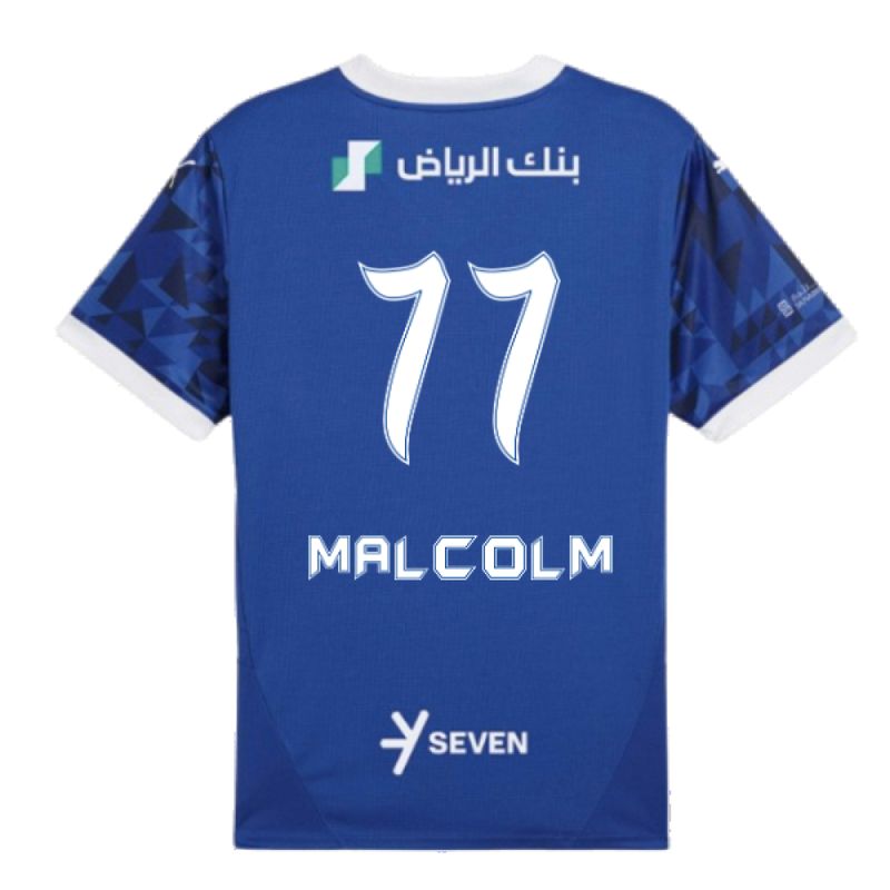 2024-2025 Al Hilal Home Malcolm 77 Jersey