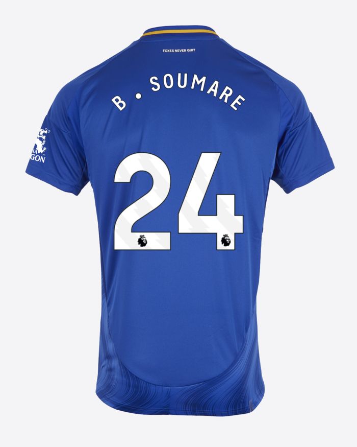 Leicester City Home B.SOUMARE 24 Jersey 24-25