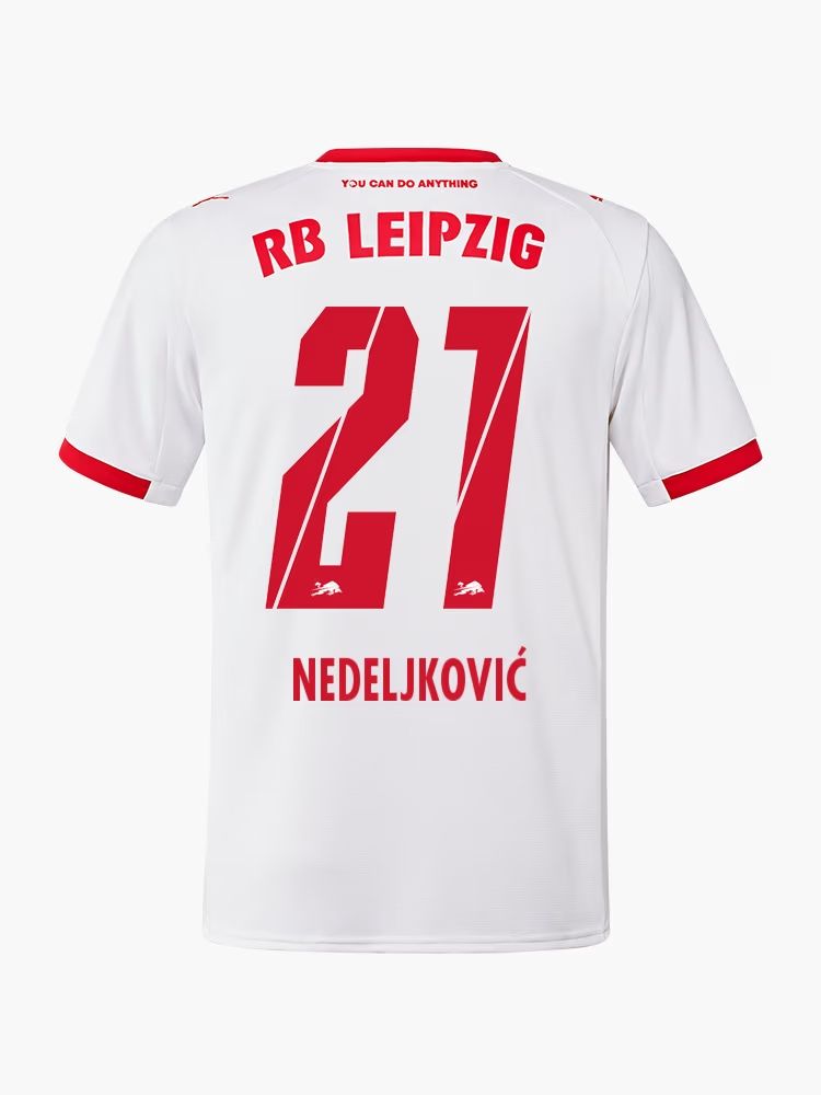 25-26 RB Leipzig Home NEDELJKOVIĆ 21 Jersey 25-26 RB Leipzig Home NEDELJKOVIĆ 21 Jersey