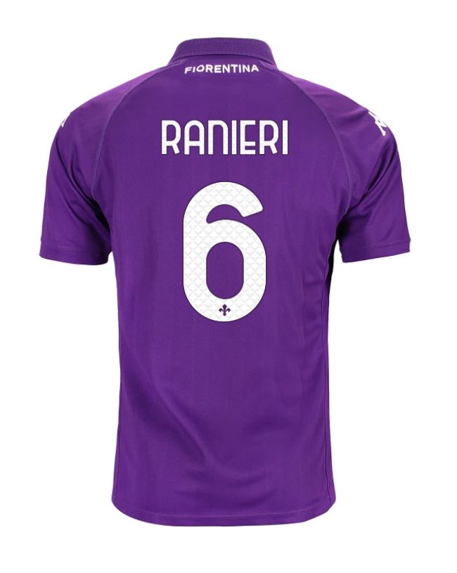 24-25 Fiorentina Home RANIERI 6 Jersey 24-25 Fiorentina Home RANIERI 6 Jersey