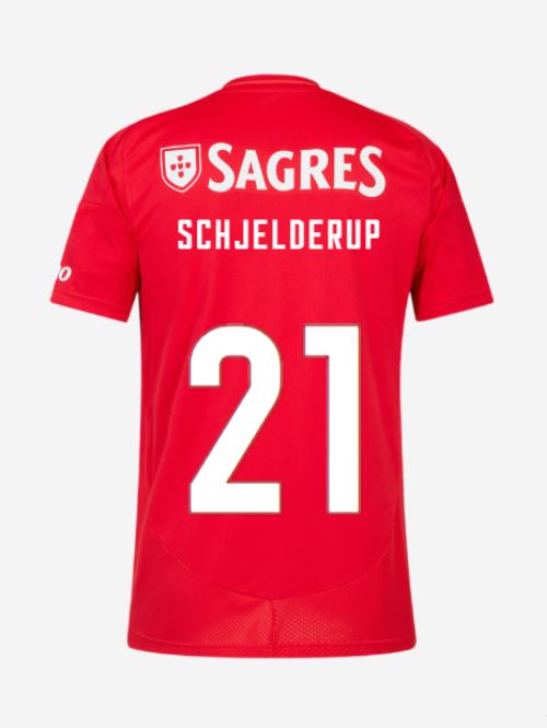 24-25 Benfica Home SCHJELDERUP 21 Jersey 24-25 Benfica Home SCHJELDERUP 21 Jersey