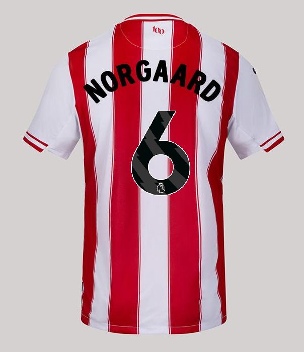 25-26 Brentford Home NORGAARD 6 Jersey 25-26 Brentford Home NORGAARD 6 Jersey