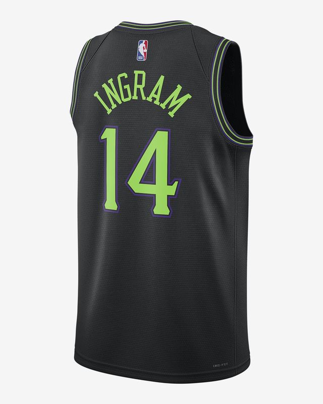 Brandon Ingram New Orleans Pelican City Edition 2023/24