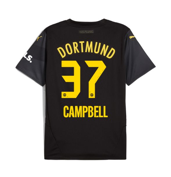 24-25 Borussia Dortmund Away Campbell 37 Jersey