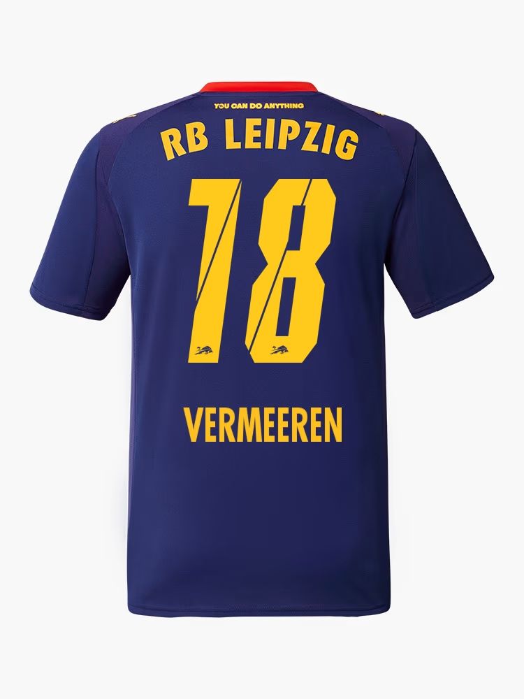 25-26 RB Leipzig Away VERMEEREN 18 Jersey 25-26 RB Leipzig Away VERMEEREN 18 Jersey