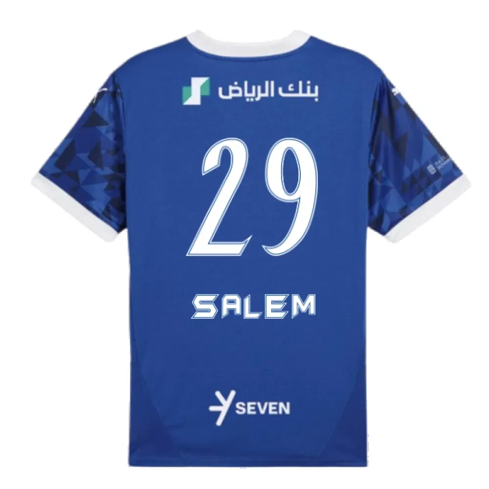 2024-2025 Al Hilal Home Salem 29 Jersey 2024-2025 Al Hilal Home Salem 29 Jersey