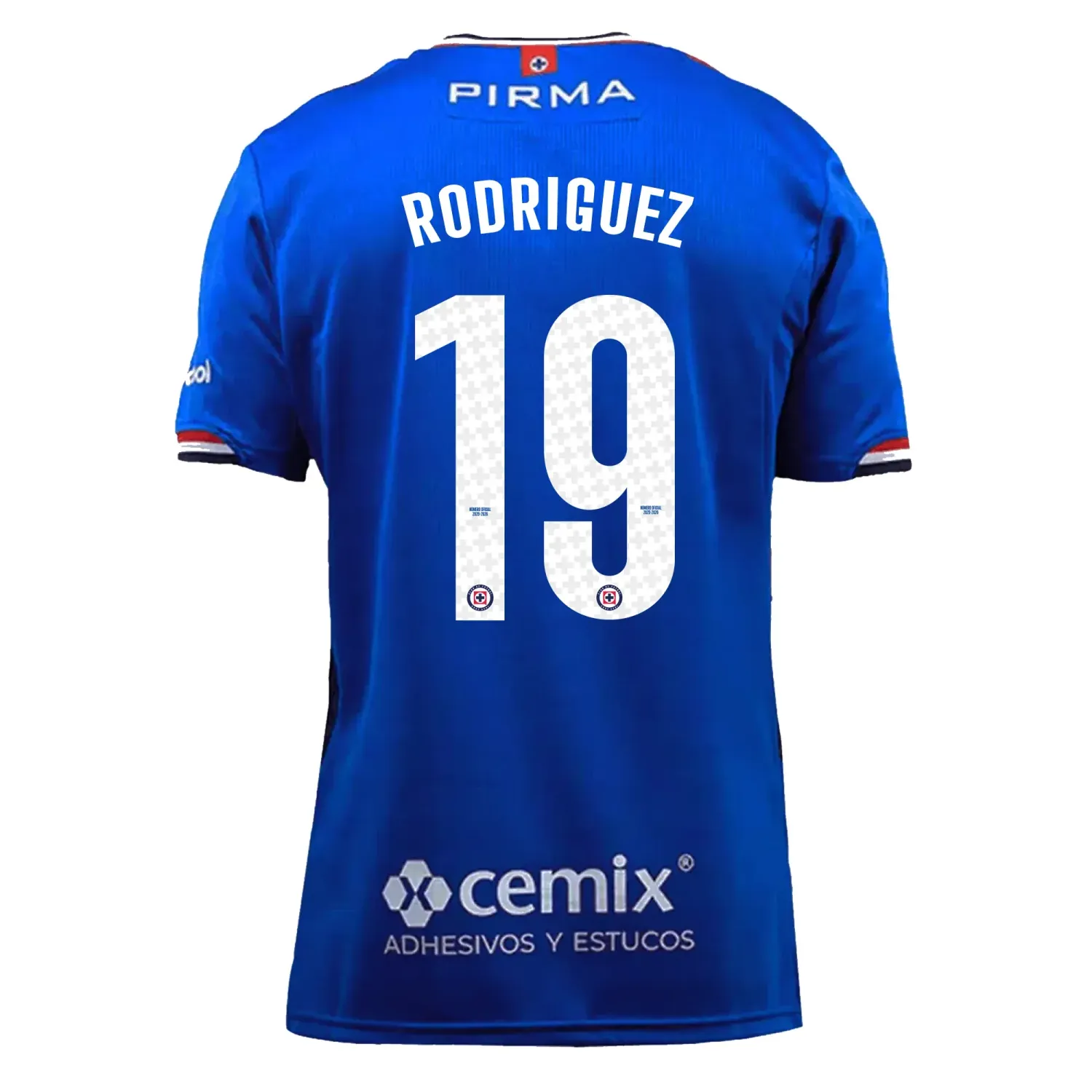 Cruz Azul Carlos Rodriguez 19 Home Jersey 2025/26 (Player Version) Cruz Azul Carlos Rodriguez 19 Home Jersey 2025/26 (Player Version)