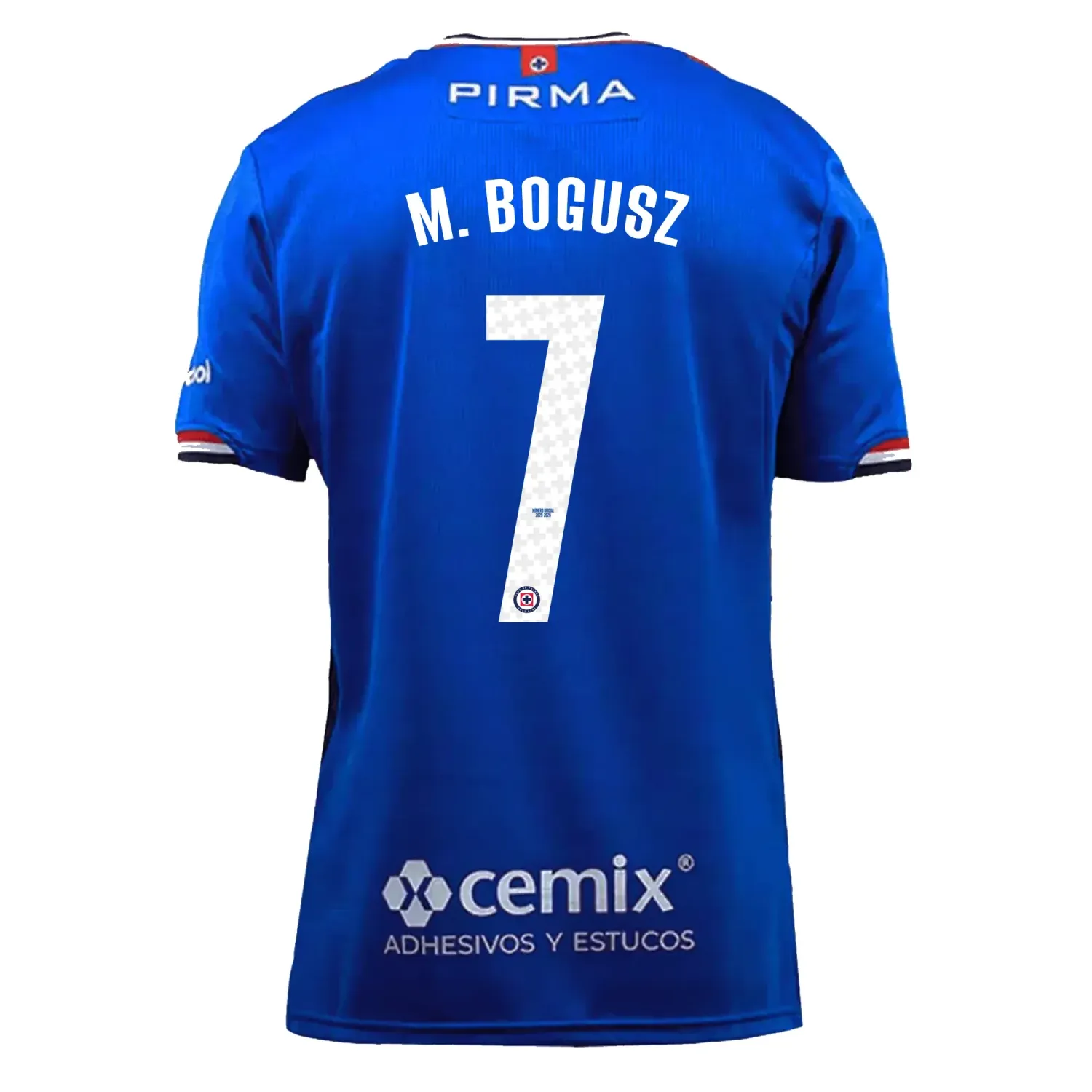 Cruz Azul Mateusz Bogus 7 Home Jersey 2025/26 (Player Version) Cruz Azul Mateusz Bogus 7 Home Jersey 2025/26 (Player Version)