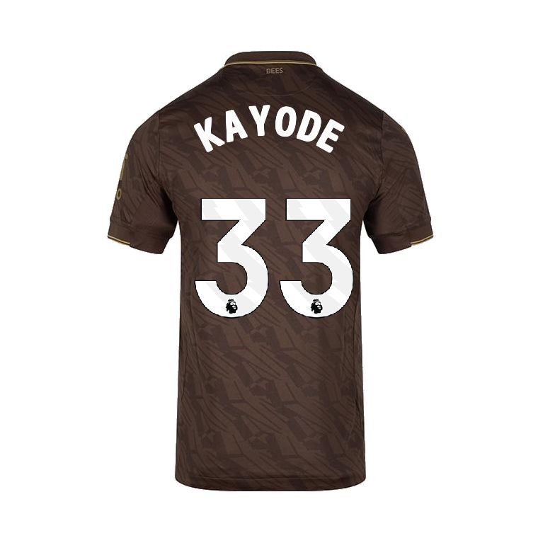 25-26 Brentford Away KAYODE 33 Jersey