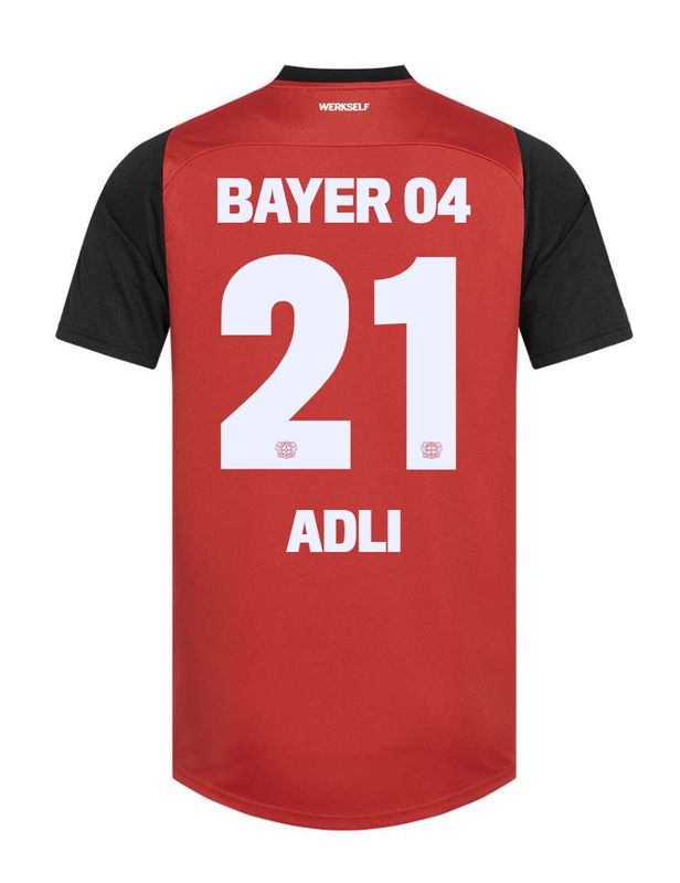 24-25 Bayer Leverkusen Adli 21 Home Soccer Jersey