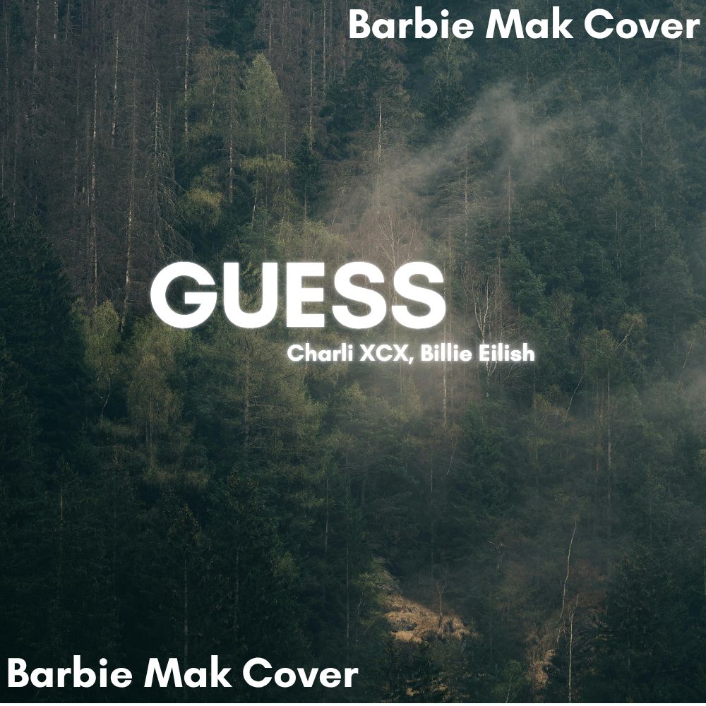 Guess  - Charli xcx ft. Billie Eilish - Barbie Mak Cover -  C major - BPM 130 | Pop