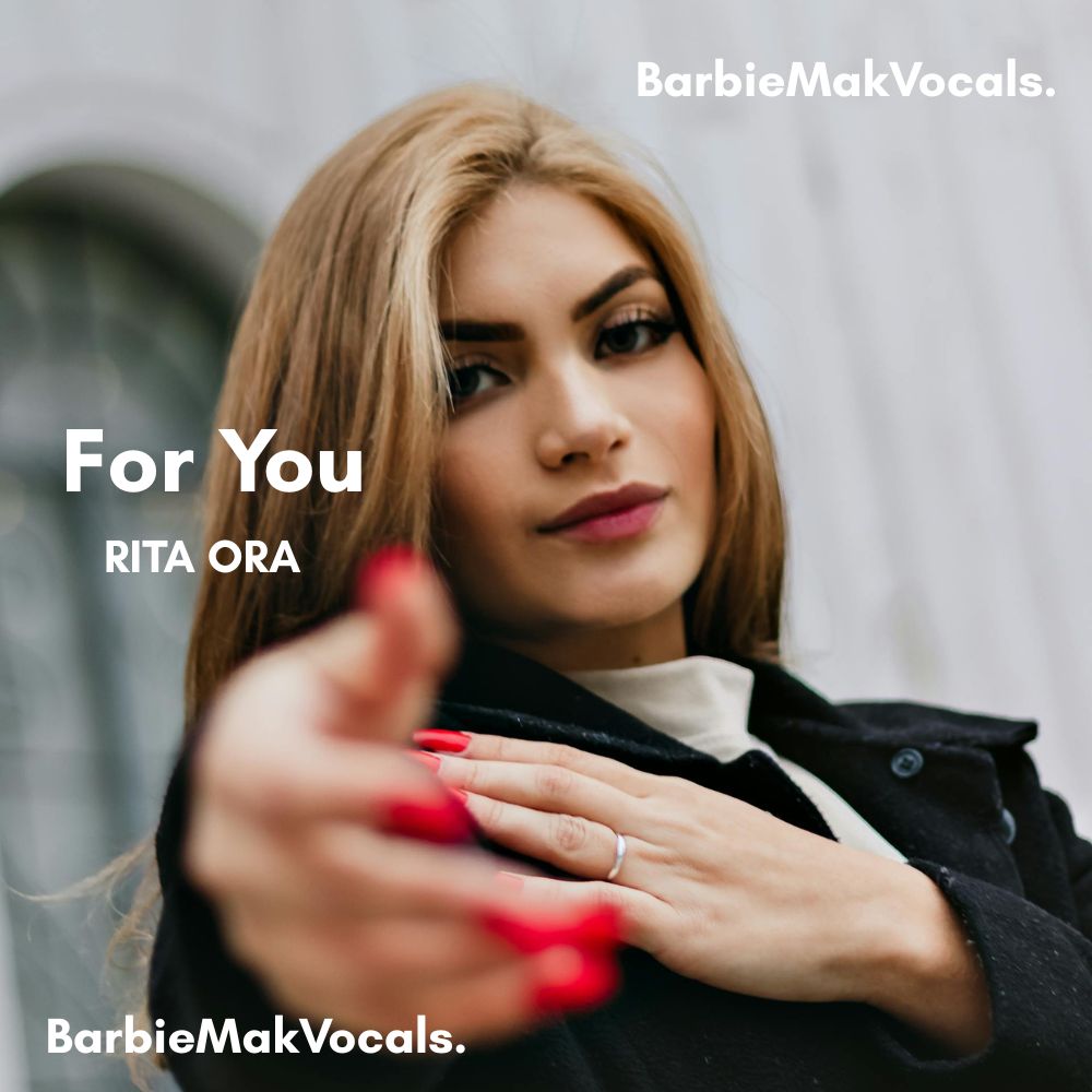 For You - Rita Ora - Barbie Mak Cover - G minor - BPM 113 l Electropop