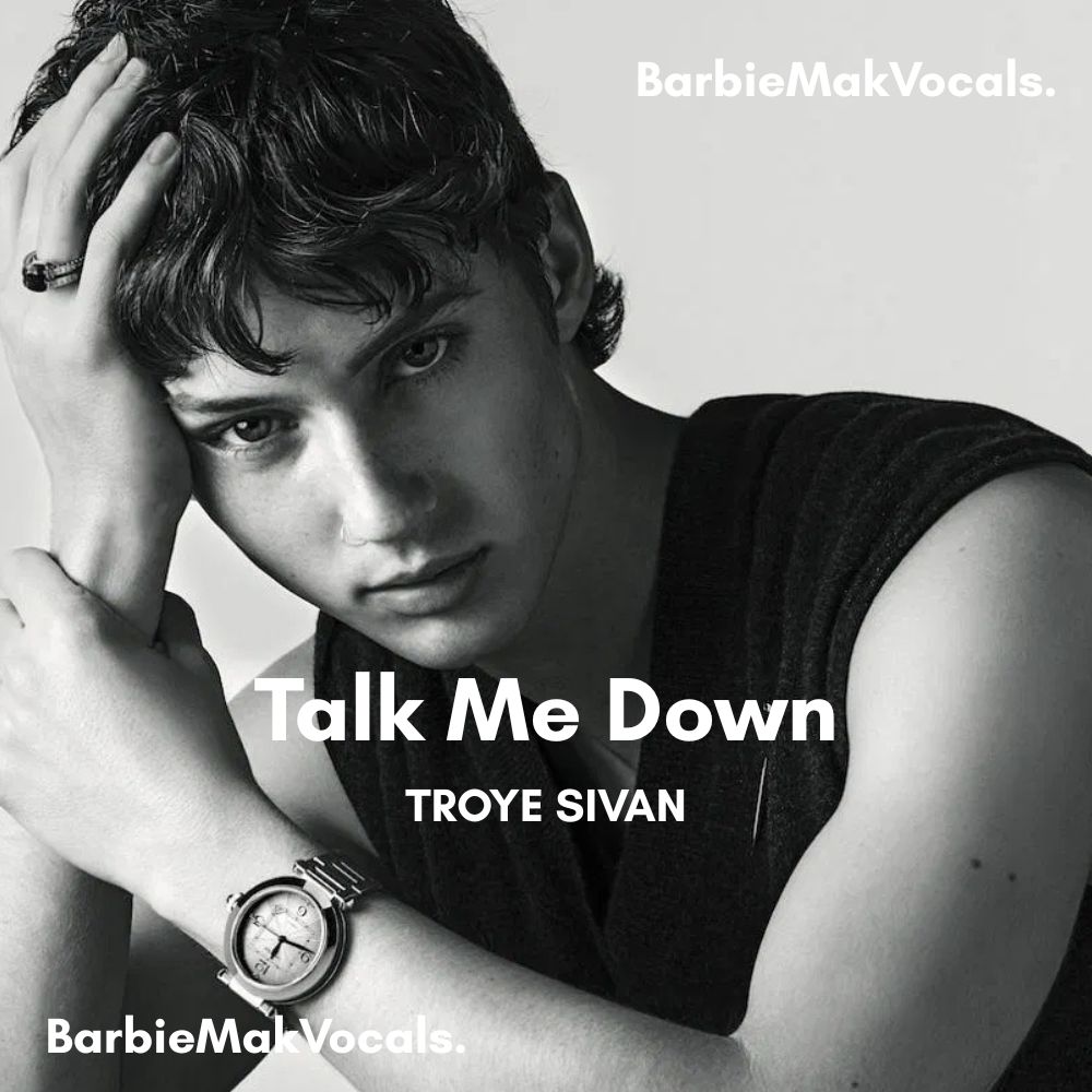 Talk Me Down - Troye Sivan - Barbie Mak Cover - E♭ minor - BPM 87 l Pop