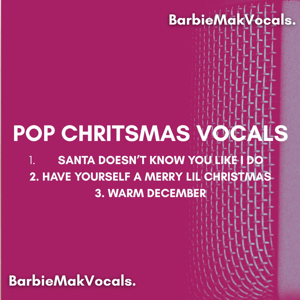 Best Pop Christmas Cover Vocal Bundle 1