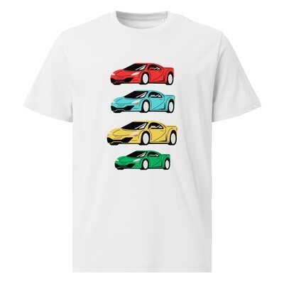 Lux Auto Multi Cars Unisex organic cotton t-shirt