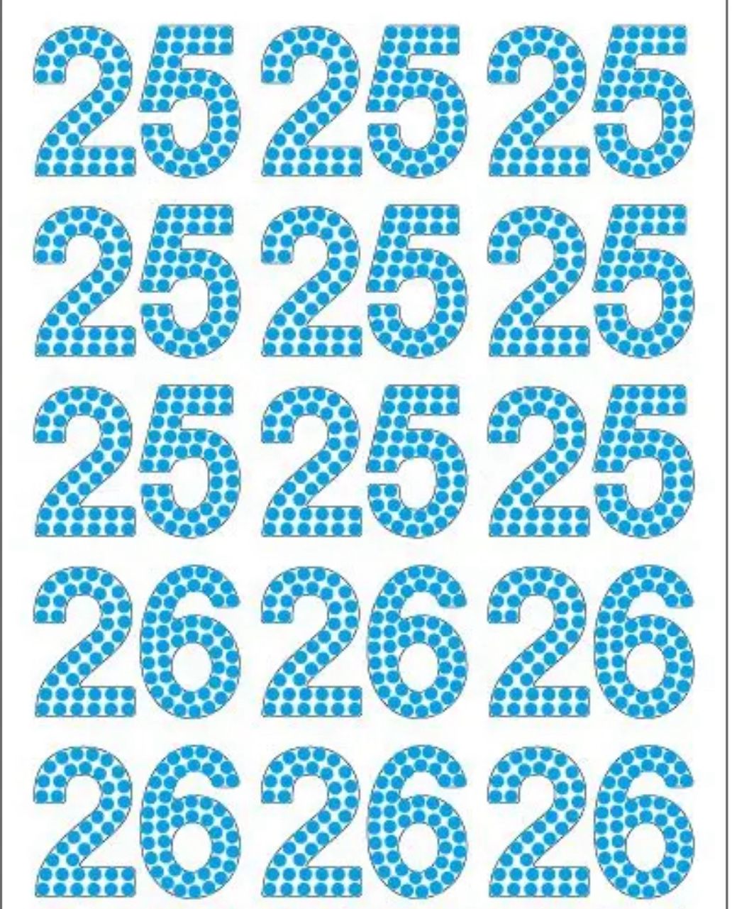 Numbers 25 and 26