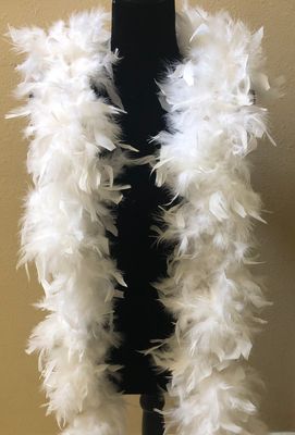 White Feather Boas Pre Order