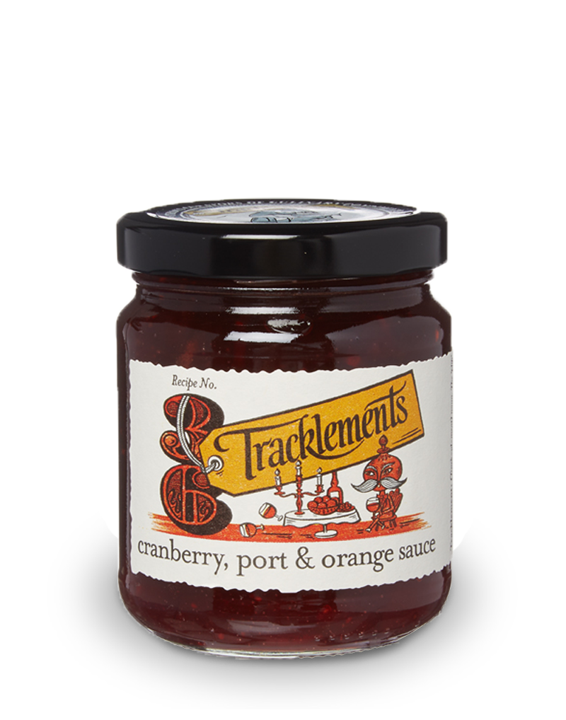 Tracklements Cranberry, Port &amp; Orange Sauce