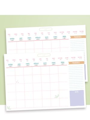 Calendario Digital Personalizable Multiaño