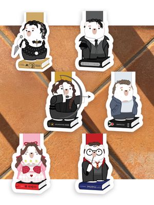 Separador magnético de Personajes de Libros