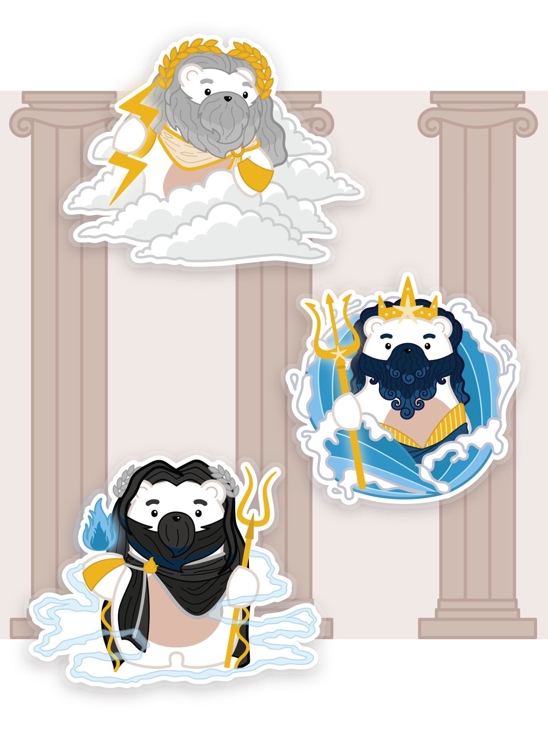 Ganchos de Mitología Griega