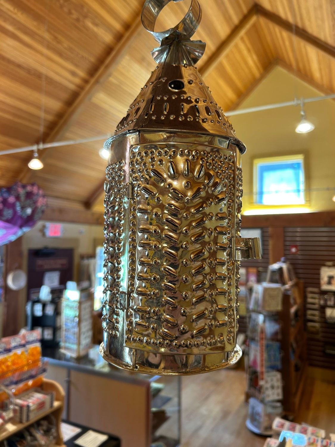 Tin, Pierced Lantern, Jim Wagner