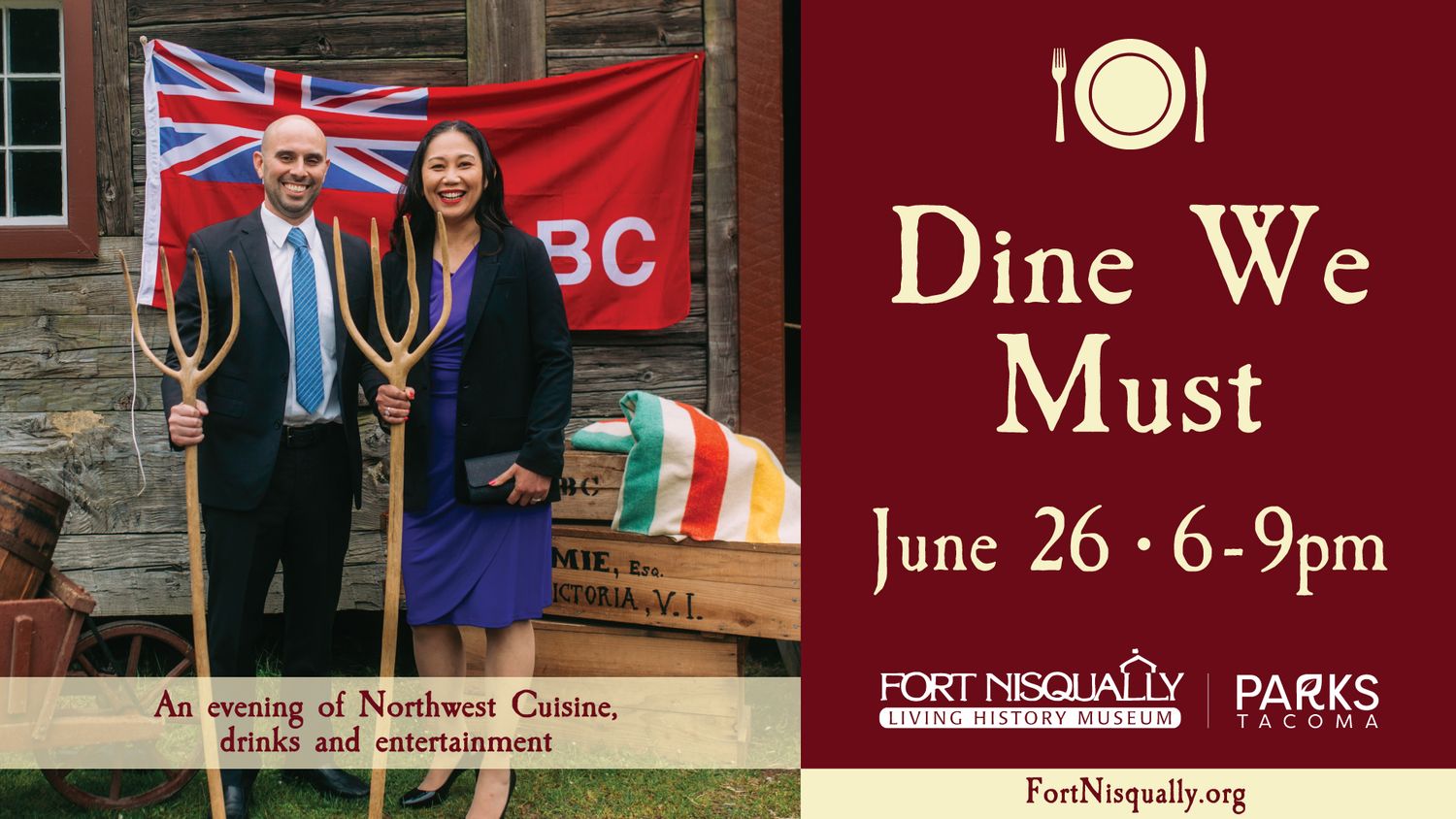 Dine We Must Event Admission