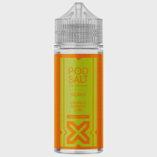 Pod Salt Nexus 100ml Shortfill - Orange Mango Lime