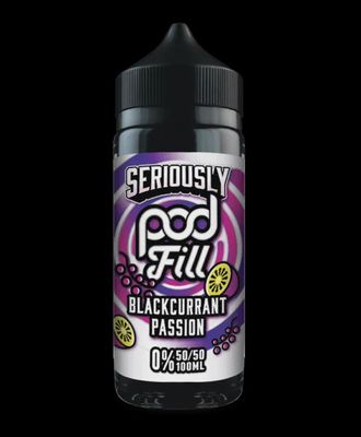 Doozy Seriously Pod Fill 100ml 50/50 -Blackcurrant Passion