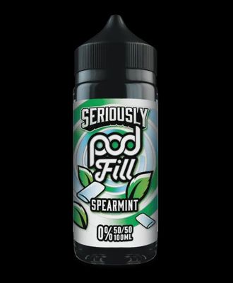 Doozy Seriously Pod Fill 100ml 50/50 -Spearmint