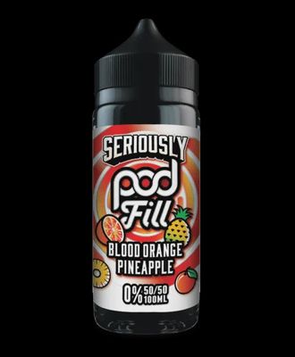 Doozy Seriously Pod Fill 100ml 50/50 -Blood Orange Pineapple