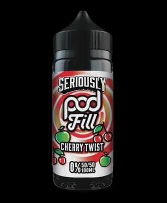 Doozy Seriously Pod Fill 100ml 50/50 -Cherry Twist