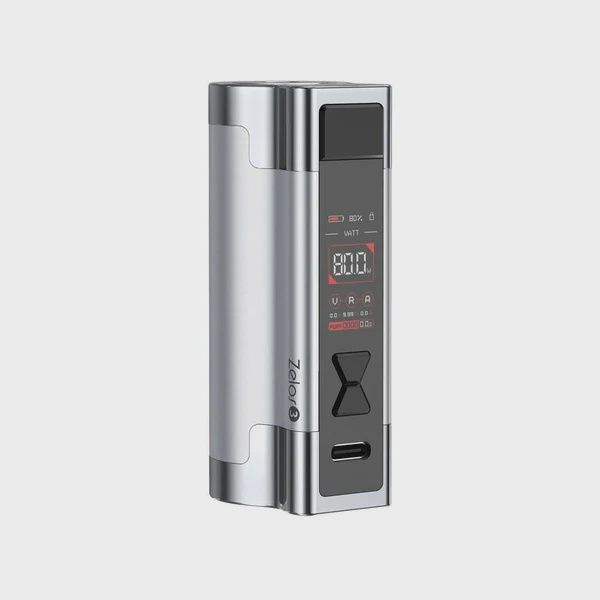 Aspire Zelos 3 Mod -Metallic Silver