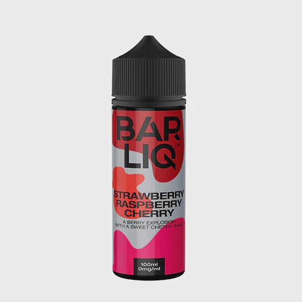 Bar Liq Shortfill 100ml -Strawberry Raspberry Cherry
